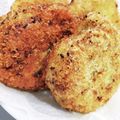 晩ごはん迷子's cooksnap of when they made 給食☆アジのメンチカツ.