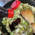 横浜発国際料理教室's cooksnap of when they made 淡路島♡地元のお好み焼きソースの焼き飯.
