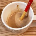 smile♡food's cooksnap of when they made 超簡単！スタバ風カフェモカ☆.