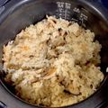 CHISA☆ごはん♪'s cooksnap of when they made 干し椎茸だけの簡単炊き込みご飯.
