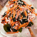 月✳Iris's cooksnap of when they made にんじんとかにかまの梅わかめ和え♪.