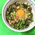 ふたごゆき's cooksnap of when they made たまごがとろ〜りネギトロ丼.