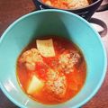 sayacarta's cooksnap of when they made フライパンで簡単♪ミートボールトマト煮.