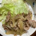 ちゃぎー's cooksnap of when they made 豚こま肉で生姜焼き〜♪.
