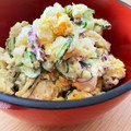 ♡こもれび♡'s cooksnap of when they made デパ地下風！さつまいもとたまごのサラダ.