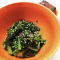 クックE662AA☆'s cooksnap of when they made レンジで簡単♪ほうれん草のナムル.