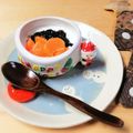 Newチヨコっと♪'s cooksnap of when they made ＊あんこonみかんでヨーグルト＊.