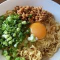 お塩と砂糖's cooksnap of when they made かまたまサッポロ一番　甘辛肉みそ.