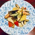皿猿♪'s cooksnap of when they made お弁当に彩り◎パプリカと椎茸のバター蒸し.