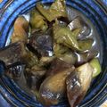 手抜きクック's cooksnap of when they made 油ハネ無！超簡単♪茄子とピーマンの煮浸し.