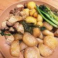 Ktwinkle's cooksnap of when they made 圧力鍋でトロトロ。大根玉ねぎ入り豚の角煮.
