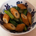 チェリチョコ's cooksnap of when they made ちくわと小松菜のナンプラー炒め.