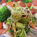 クックQM7AMR☆'s cooksnap of when they made ダイエット中も☆焼きウインナーサラダ.