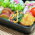 ふんにゃん's cooksnap of when they made 弁当副菜☆ほうれん草と人参のごま味噌和え.