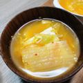 もちっこ橙色's cooksnap of when they made キムチスープ！豆腐入りかき卵汁風.