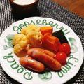 もふもふクロさん's cooksnap of when they made 温野菜サラダ♪をHOTチーズマヨソースで.