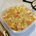 kayosanta's cooksnap of when they made 砂糖だけ☆リンゴのフィリングを冷凍保存.