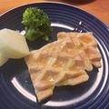 しきちぇ's cooksnap of when they made 簡単☆おとうふワッフル.