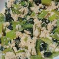 ナーちゃん's cooksnap of when they made ツナと小松菜の炒り豆腐.