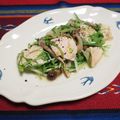 バカリャウ's cooksnap of when they made ふんわり鶏むね肉と水菜のしょうが炒め.