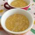 赤い電話's cooksnap of when they made 白菜とたまごのスープ(3人分).