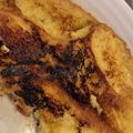舞鶴JAMBO's cooksnap of when they made 冷凍バゲット救済いきなりフレンチトースト.