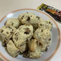 papikun's cooksnap of when they made バレンタインに！ブラックサンダースコーン.