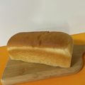 クックH86AFM☆'s cooksnap of when they made 蜂蜜生クリーム食パン.