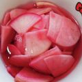 ゆき☆neko's cooksnap of when they made 木曾紫かぶ(赤かぶでも)の甘酢漬け.