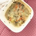 ★☆みみーちゃん☆★'s cooksnap of when they made 離乳食後期☆アスパラクリームシチュー風.