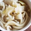 さむさん's cooksnap of when they made 子ども向け味噌煮込みうどん.