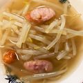 ˚✧₊⁎ゆう˚✧₊⁎'s cooksnap of when they made 安い早い簡単！モヤシを食べるスープ☆.