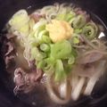ベティ３'s cooksnap of when they made 生姜肉うどん.