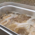 たっつぁん焚き火好き's cooksnap of when they made 漬け鶏と舞茸の胡麻和えパスタ.