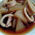 pegu0404's cooksnap of when they made イカと大根の煮物.