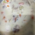 えびしゅりんぷ's cooksnap of when they made 貝なし！ダシダdeコク旨クラムチャウダー.