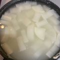 さとのほっと一息。's cooksnap of when they made 豚バラ肉と大根、牛蒡、人参炒め煮.