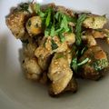 kuririka's cooksnap of when they made 大葉たっぷり♪♪鶏むね肉の梅しそ炒め.