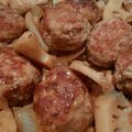 Ｍぱん's cooksnap of when they made 肉団子と野菜の黒酢あん.