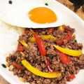 Ｅｍｉｙ's cooksnap of when they made モンスーン風ガパオの炒めご飯.