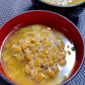☆あいちゃん's cooksnap of when they made 納豆を味噌汁に入れるだけ〜♪.