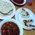 まゆこ．Ｍ's cooksnap of when they made カレーのお供に手作りナン☆.