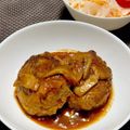 ☆あいちゃん's cooksnap of when they made おうち材料で簡単♡煮込みハンバーグ♡.