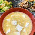 ハッピーみっけ♪'s cooksnap of when they made ♡ぽかぽか♡豆腐入り中華コーンスープ.