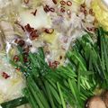 うずら姐さん's cooksnap of when they made 塩ちゃんこ★塩もつ鍋★鶏塩だしの鍋スープ.
