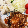 ほしちゃろ's cooksnap of when they made .和風ソースが美味い！おろしハンバーグ..