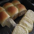 kumano台所's cooksnap of when they made 卵と牛乳でふわふわに焼き上がる♪パン生地.