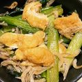 lila_kaori's cooksnap of when they made ★じゃこ入り★小松菜と油揚げの炒め煮.
