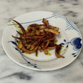 ナピト's cooksnap of when they made 超簡単♪　イカのカレー炒め.