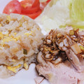 yukoko☆'s cooksnap of when they made 炊飯器で簡単♪炒飯とよだれ鶏プレート.